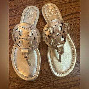 Tory Burch Miller Sandal - Gold